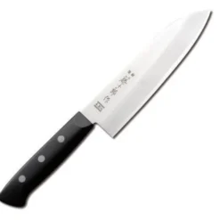 Couteau santoku japonais Tojiro DP Eco lame 17cm manche riveté