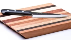 Couteau santoku japonais Tojiro DP Eco lame 17cm manche riveté