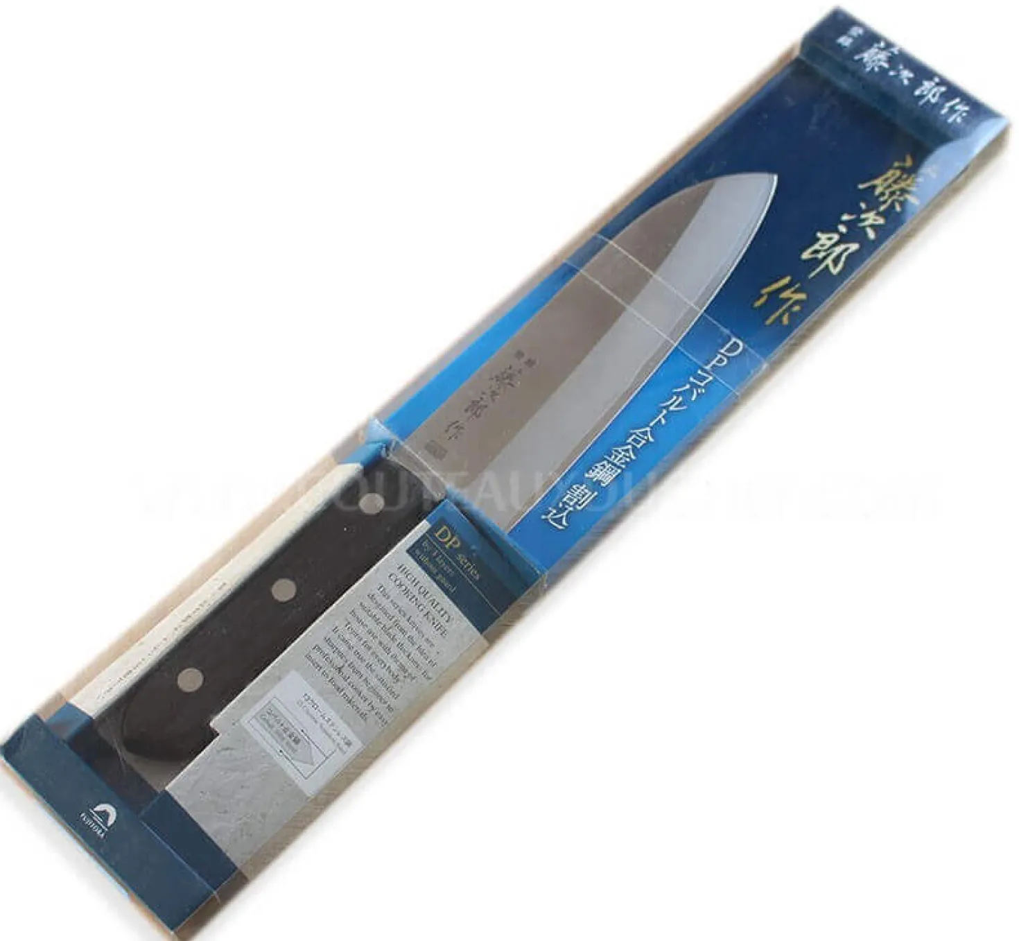 Couteau Santoku japonais Tojiro DP plein manche lame 17cm