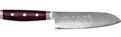 Couteau santoku japonais Yaxell SUPERGOU 16.5cm damas 161 couches