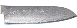 Couteau santoku japonais Yaxell SUPERGOU 16.5cm damas 161 couches