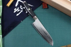 Couteau santoku japonais Yaxell SuperGou Ypsilon 16.5cm damas 193 couches