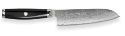 Couteau santoku japonais Yaxell SuperGou Ypsilon 16.5cm damas 193 couches