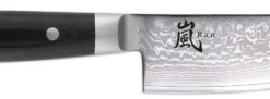 Couteau santoku japonais Yaxell RAN lame 16.5cm damas 69 couches