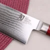 Couteau santoku Kai Shun Classic série limitée Red lame 19cm