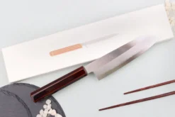 Couteau santoku kiritsuke 18cm japonais artisanal Hado Ginsan Kijiro