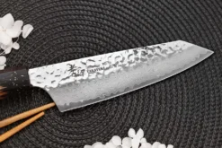 Couteau santoku kiritsuke 16cm japonais Sakai Takayuki Kashi Urushi VG10 damas