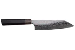 Couteau santoku kiritsuke japonais Kanetsugu Zuiun Kiwami revêtement DLC 18cm