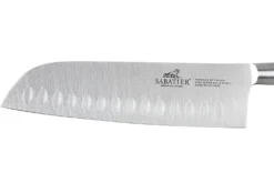 Couteau santoku Sabatier Idéal Bleu Abysse 100% forgé lame 18cm