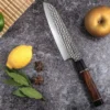 Couteau santoku Sayuto Desert Damas martelé 18cm