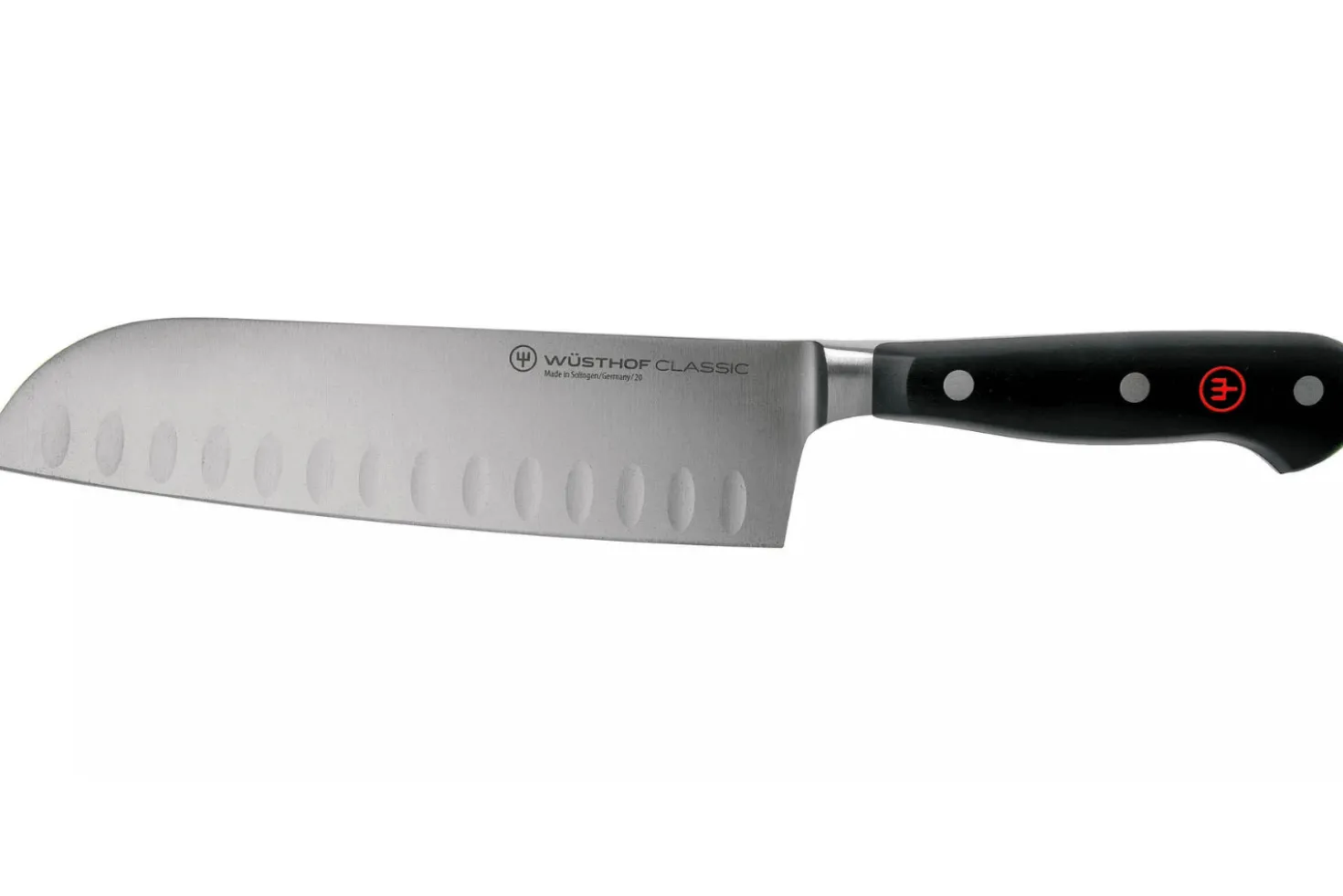 Couteau Santoku Wüsthof Classic alvéolé forgé 17cm