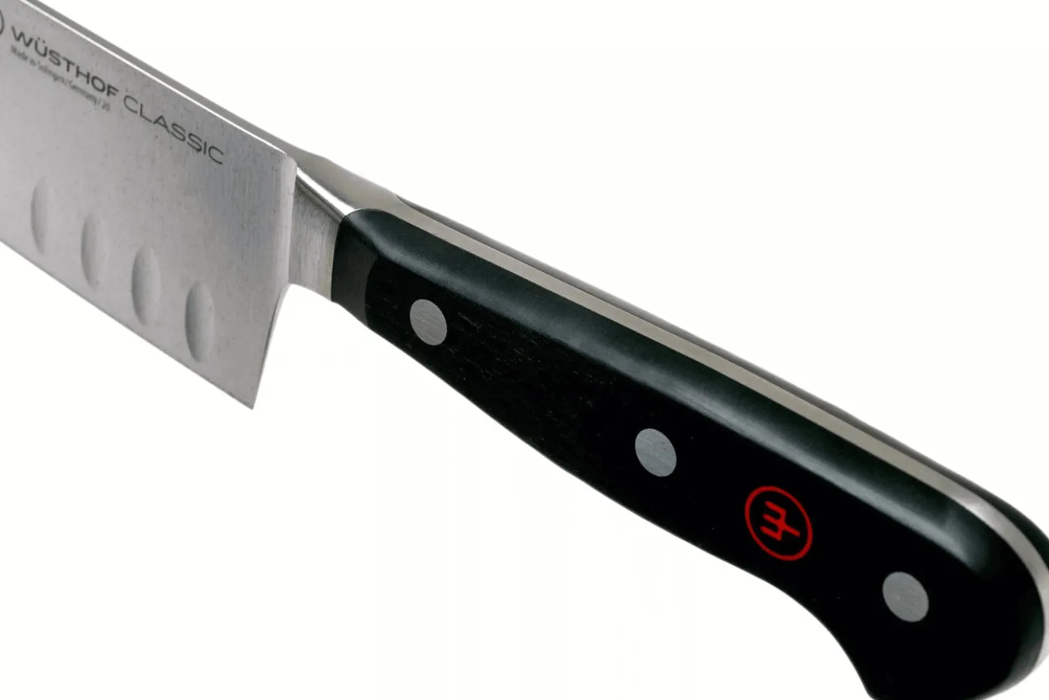 Couteau Santoku Wüsthof Classic alvéolé forgé 17cm