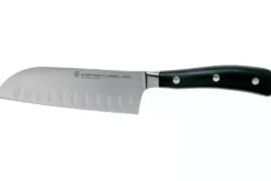 Couteau santoku Wüsthof Classic Ikon forgé lame alvéolée 14cm