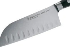 Couteau santoku Wüsthof Classic Ikon forgé lame alvéolée 14cm