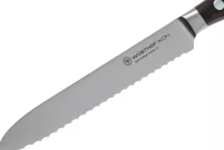 Couteau à saucisson Wüsthof Ikon forgé 14cm en bois de grenadille