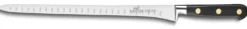 Couteau à saumon SABATIER Idéal Inox 100% forgé rivets laiton alvéolé 30cm