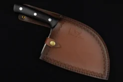 Couteau serbe Samura Mad Bull 18cm manche en G10 et carbone noir