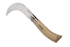 Couteau serpette Opinel n°10 lame inox 10cm manche en hêtre