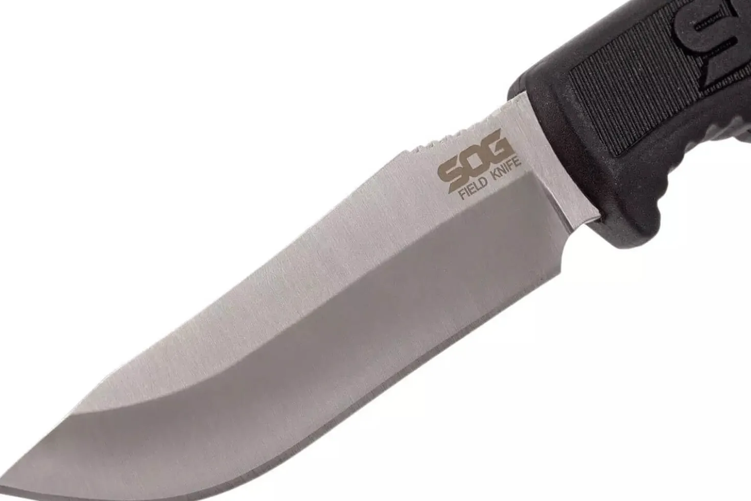 Couteau SOG Field Knife SGFK1001 lame 10,2cm manche en TPR noir + étui en Kydex