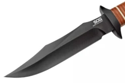 Couteau SOG Super Bowie SGSB1TL lame 19cm manche en cuir + étui en cuir