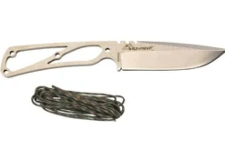 Couteau squelette Wildsteer Skelet Woodland Camo SK0116 lame 10,7cm manche paracorde + étui en option