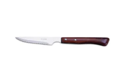 Couteau à steak Arcos Gregorio manche bois lame crantée 11cm