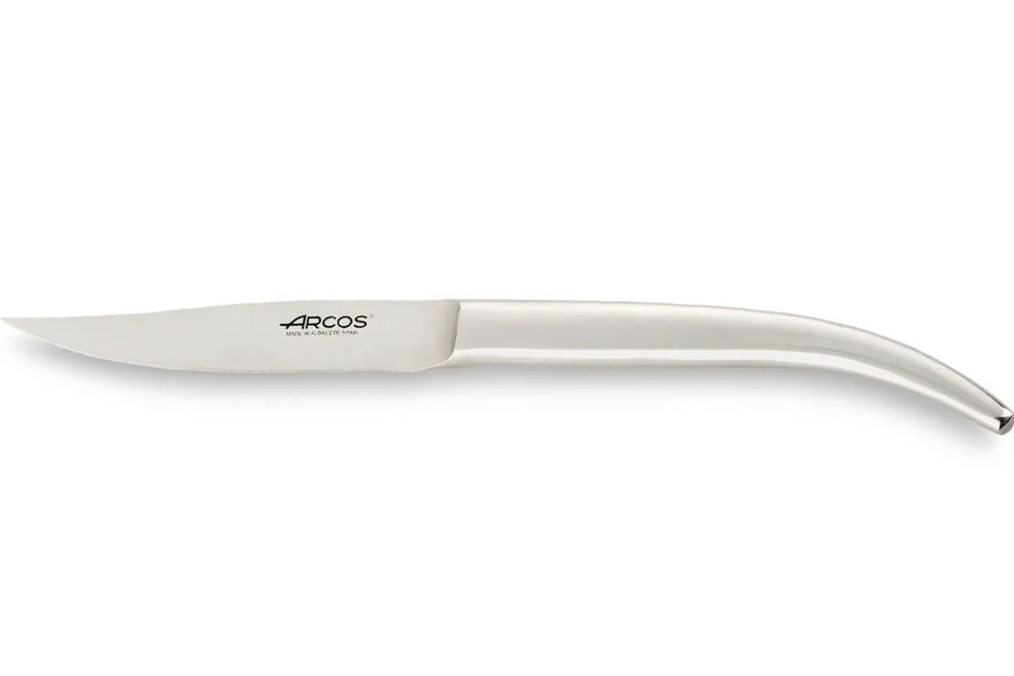 Couteau à steak Arcos The Origin forgé tout inox lame lisse 11cm