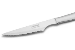 Couteau à steak Arcos tout inox lame crantée 11cm