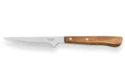 Couteau à steak Icel lame microdentée 9cm manche bois