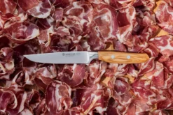 Couteau à steak Wüsthof Amici forgé 12cm en bois d'olivier