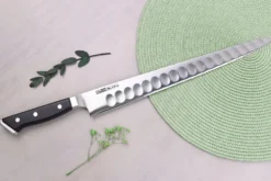 Couteau sujihiki alvéolé japonais Glestain K Series 33cm