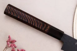 Couteau sujihiki 24cm japonais Sakai Takayuki Kurokage VG10 manche en wengé