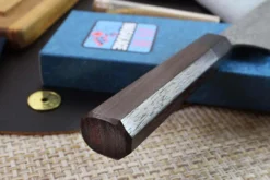 Couteau sujihiki japonais artisanal Masakage Kumo 27cm damas 63 couches