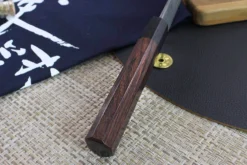 Couteau sujihiki japonais artisanal Masakage Kumo 27cm damas 63 couches