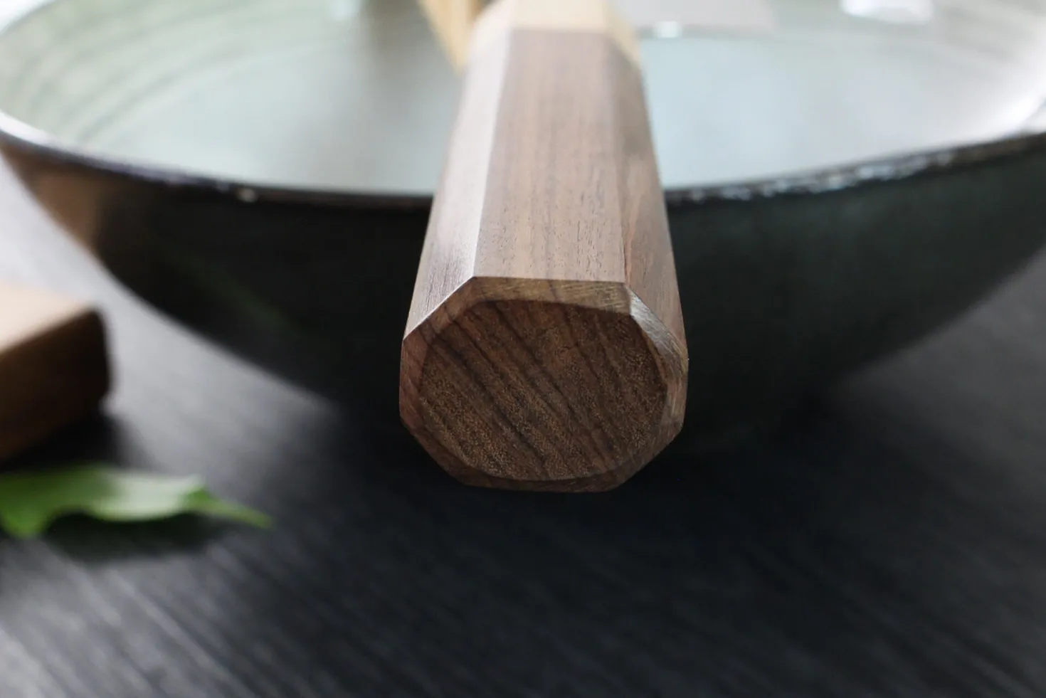 Couteau sujihiki japonais artisanal Kei Kobayashi SG2 Octogone 27cm