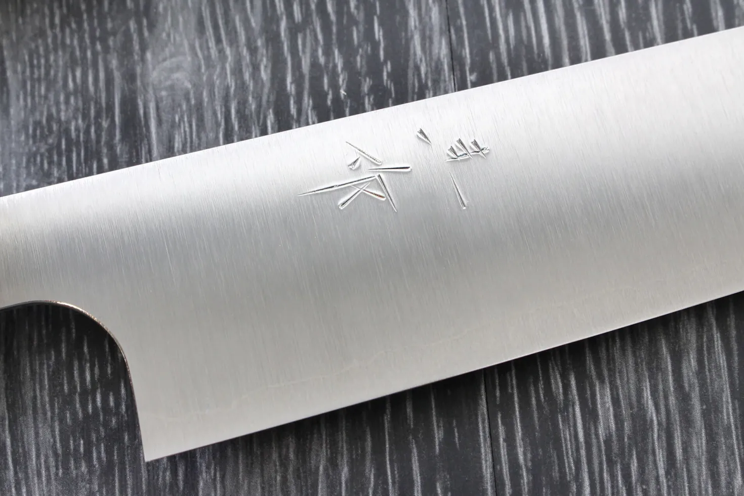 Couteau sujihiki japonais artisanal Kei Kobayashi SG2 Octogone 27cm