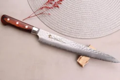 Couteau sujihiki japonais 24cm Sakai Takayuki Damascus Western 33 couches