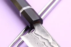 Couteau sujihiki kiritsuke 24cm japonais artisanal Yuzo Kanko Damas SG2