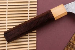 Couteau sujihiki kiritsuke japonais artisanal martelé Yu Kurosaki senko 27cm acier SG2