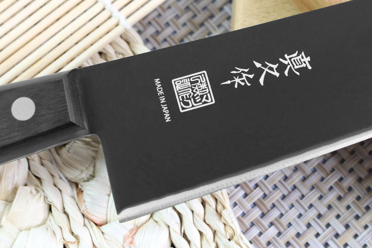 Couteau sushi chef japonais MAC Super Black 21cm