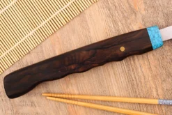 Couteau à thon maguro 54cm japonais artisanal Nakamura WS2 avec saya