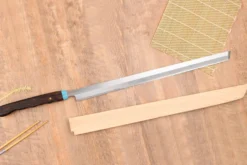 Couteau à thon maguro 54cm japonais artisanal Nakamura WS2 avec saya