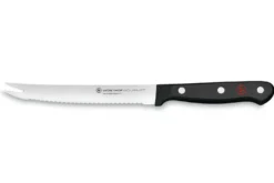 Couteau à tomates Wüsthof Gourmet lame crantée pointe fourchue 14cm