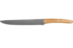 Couteau tranchelard Deejo 20cm manche en bois d'olivier