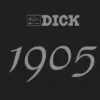 Couteau tranchelard forgé DICK 1905 lame 15cm manche design