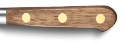 Couteau tranchelard forgé Sabatier Perigord lame 20cm manche en noyer
