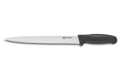 Couteau tranchelard professionnel Fischer HACCP semi-flexible 28cm manche noir