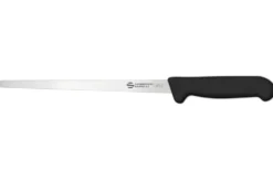 Couteau tranchelard professionnel Ambrogio Sanelli Supra extra étroit noir 28cm