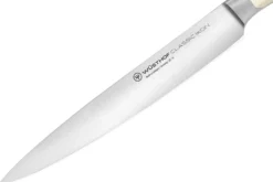 Couteau tranchelard Wüsthof Classic Ikon Blanc forgé 16cm