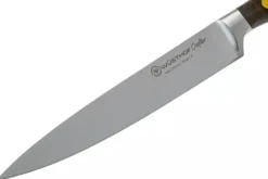 Couteau tranchelard Wüsthof Crafter forgé 16cm en chêne fumé